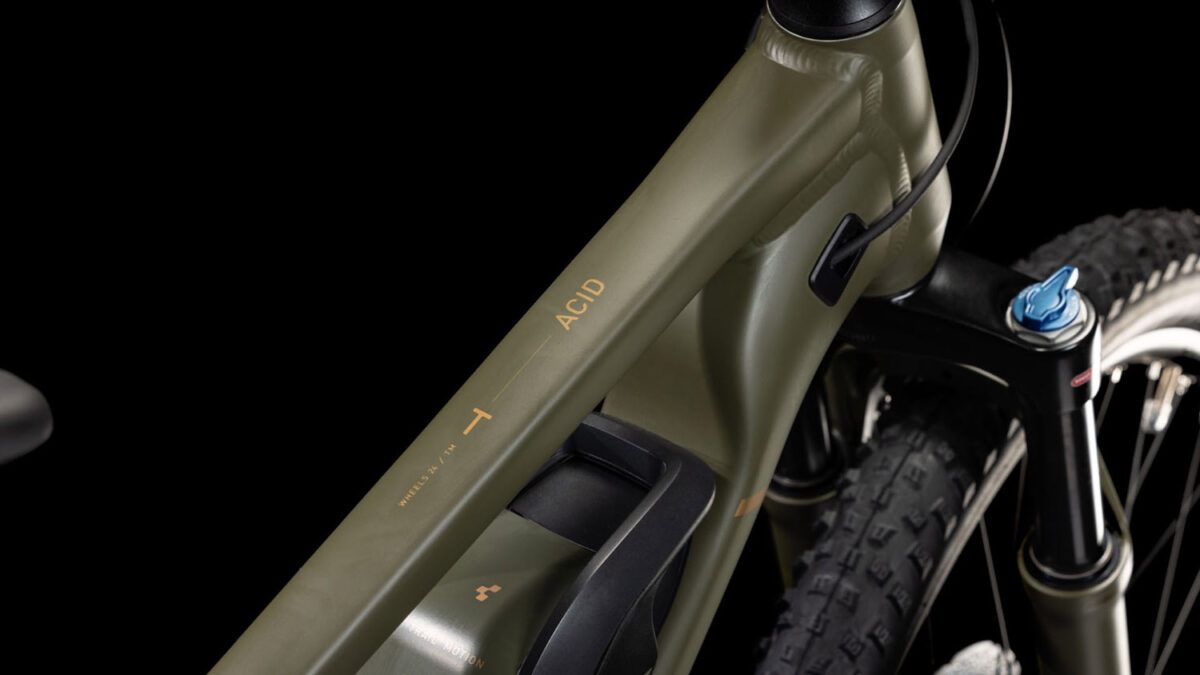 Cube Acid 240 Hybrid Rookie SLX 500 dustyolive´n´gold – Bild 2