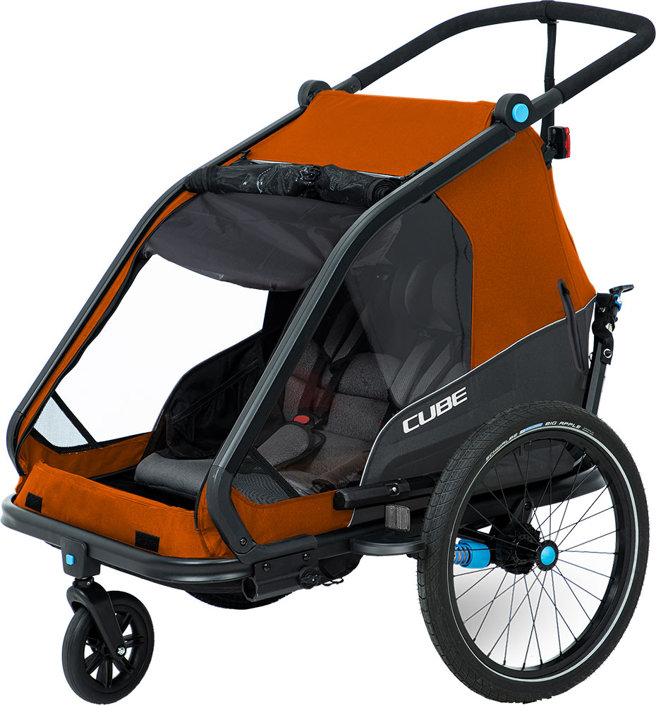 Cube Double CMPT Actionteam Fahrradanhänger