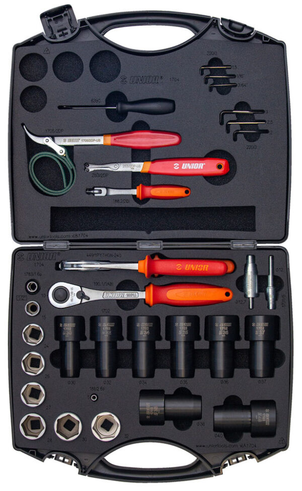 Unior Tools Reparatur-Set 1704-US für Federung