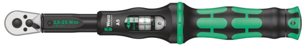 Wera Click-Torque A5 - Drehmomentschlüssel 1/4" (2,5-25Nm)
