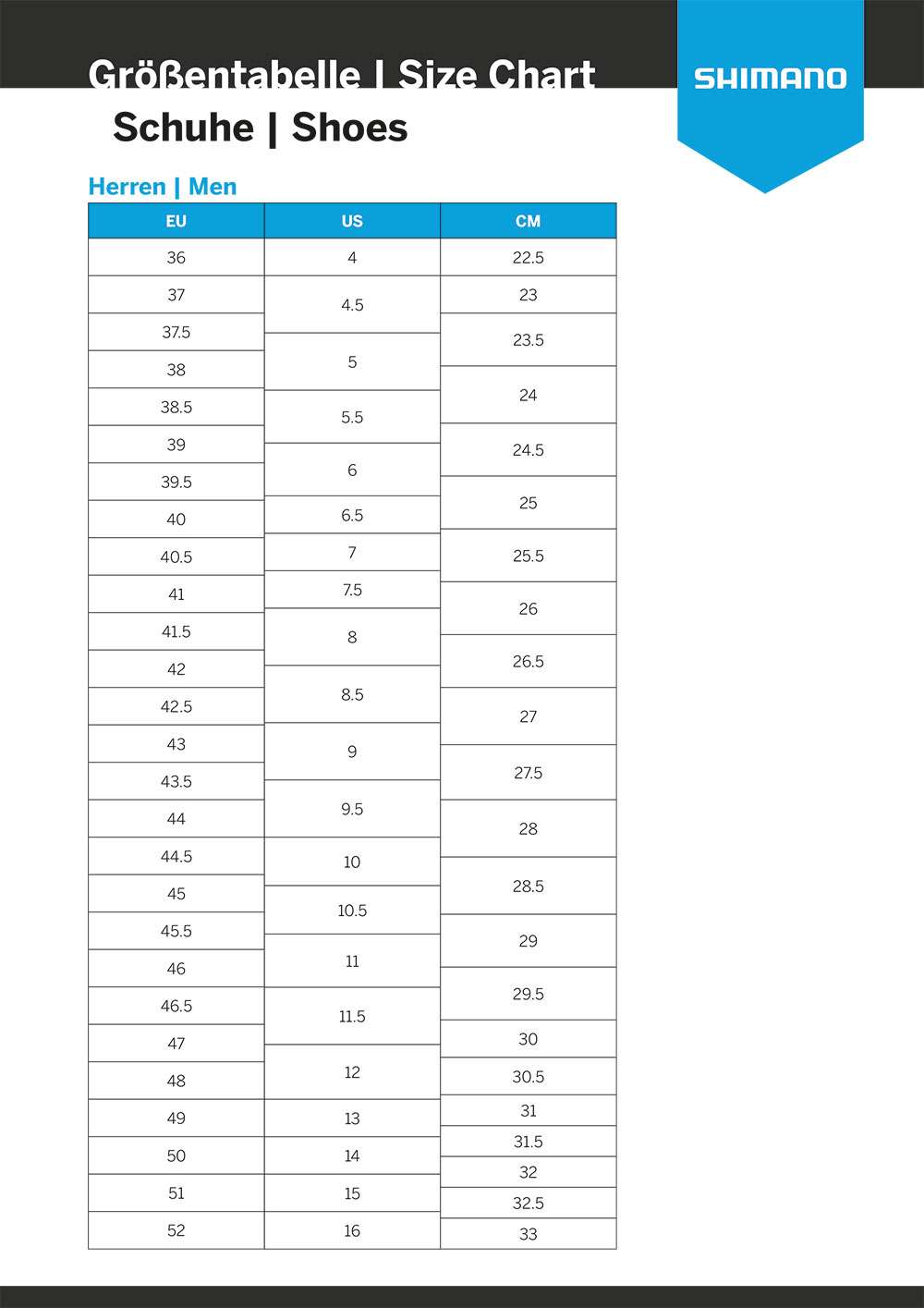 shimano_groessentabelle_herren_schuhe_800x800@2x Shimano SH-MW702 - MTB Winterschuhe – Bild 2