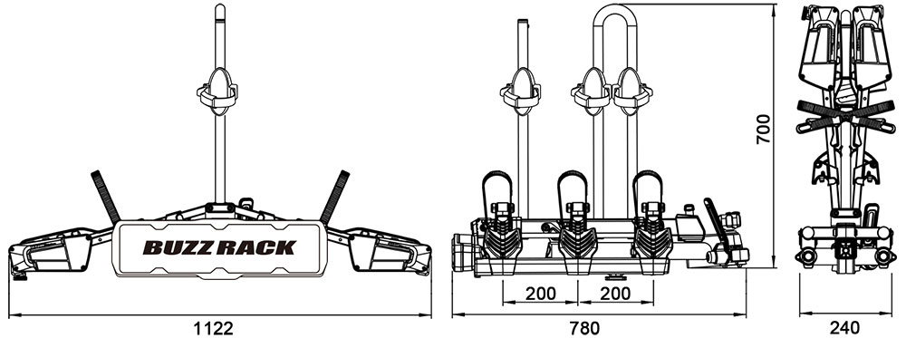 Buzzrack-Eazzy-3-4712795383577-3 Buzzrack Eazzy 3 - Fahrradträger – Bild 3