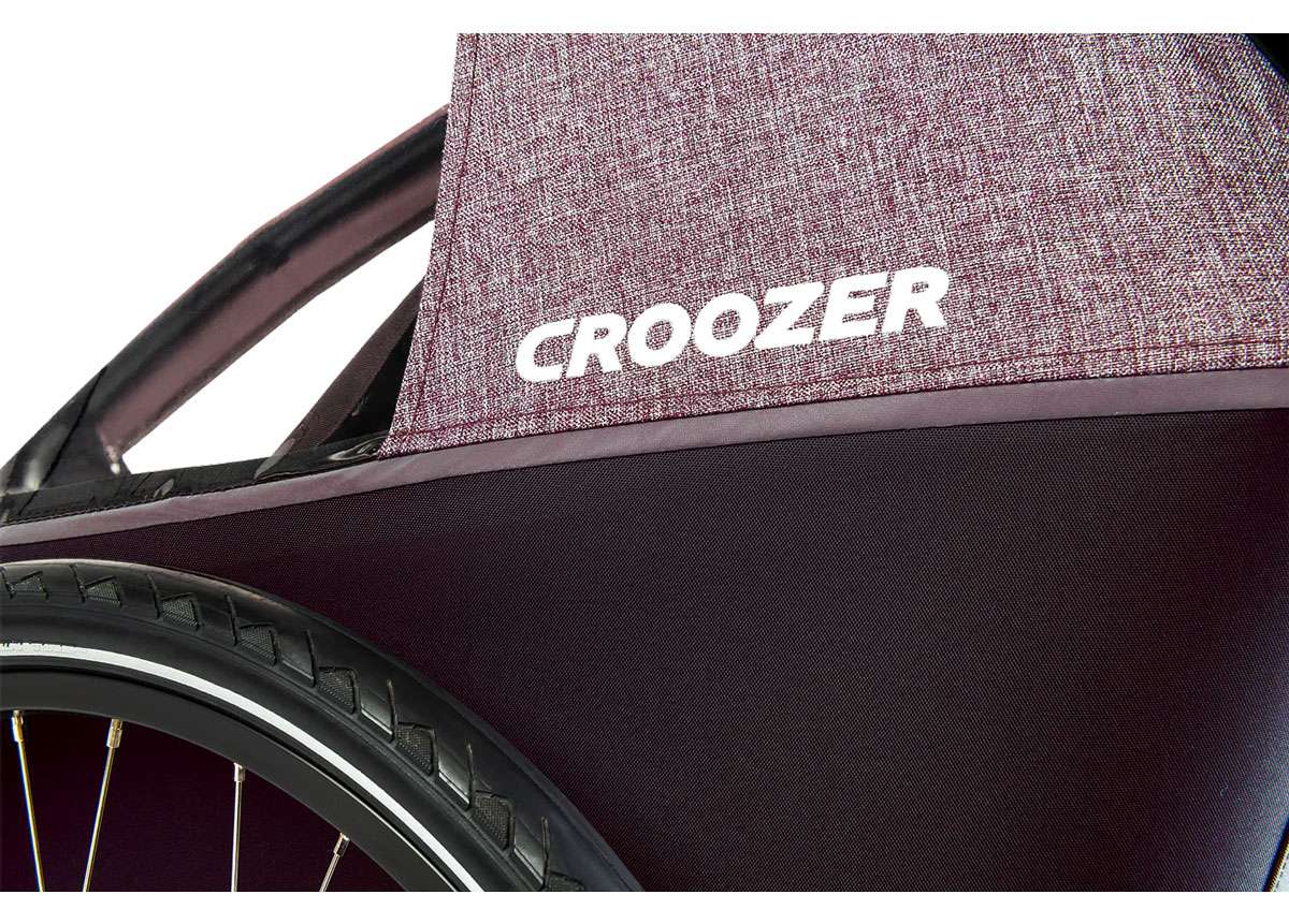 Croozer_Kid_Vayaa_2_Blossom_red_Detail_1_WEB_001_6127580b-2f4b-451b-8101-66b9b2e1ca01_800x800@2x Croozer Vaaya 2 Kinder-Fahrradanhänger – Bild 2
