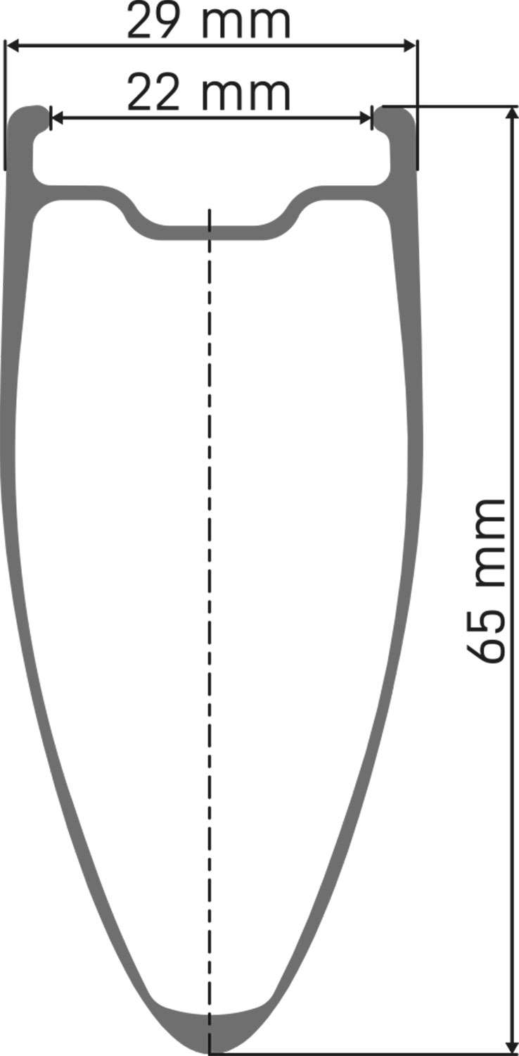 DRW_ARC1100_65mm_22mm_discbrake_WEB_SHO_001_800x800@2x DT Swiss ARC 1100 Dicut® 65 28" Disc CL Shimano – Bild 2