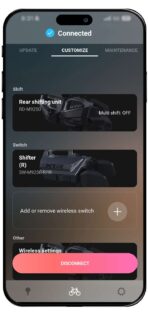 XTR Di2 M9250-SGS 12-fach Schaltungs-Upgrade-Kit Schelle – Bild 2