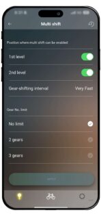 XTR Di2 M9250-SGS 12-fach Schaltungs-Upgrade-Kit Schelle – Bild 5