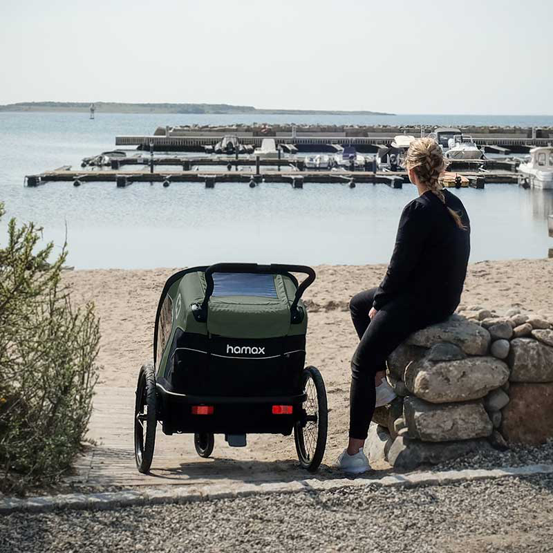 Hamax-HAM400062-20134735-Outback-Zweisitzer-Kinderanhanger-5 Hamax Outback Zweisitzer Kinderanhänger – Bild 7