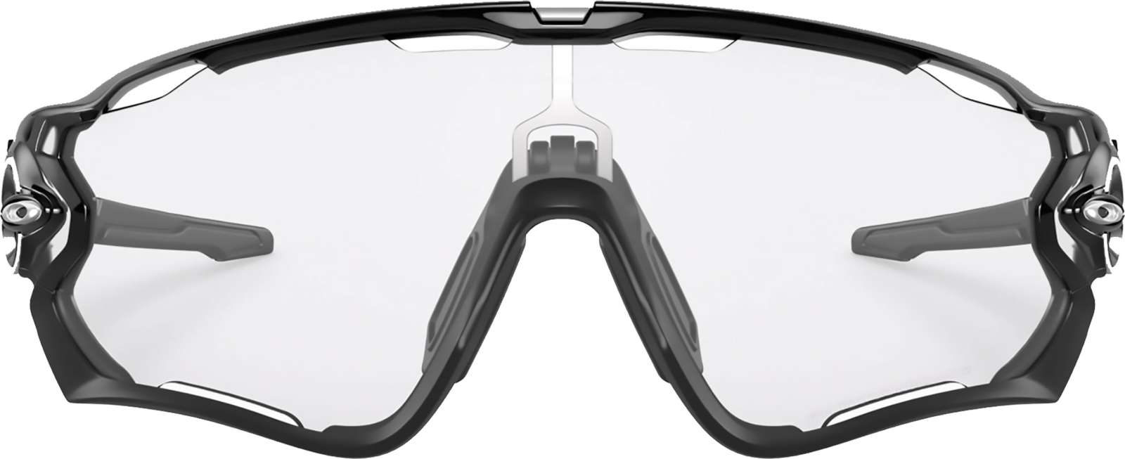 Oakley_OO9290-14_jawbreaker_polished-black-clear-black-iridium-photochromic_001_86942_2_800x800@2x Oakley Jawbreaker Photochromic - Sportbrille – Bild 1