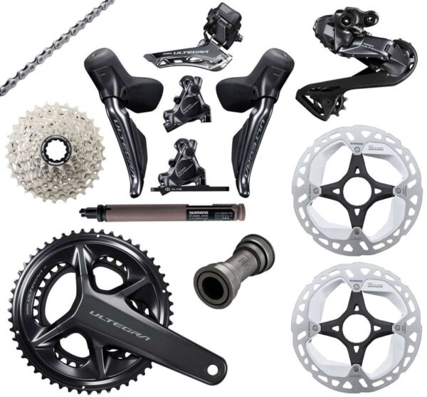 Shimano ULTEGRA Di2 R8170 2x12-fach Gruppe Disc 160/160mm