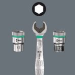 Wera 8100 SC 8 Zyklop Metal - Knarrensatz (1/2") – Bild 4