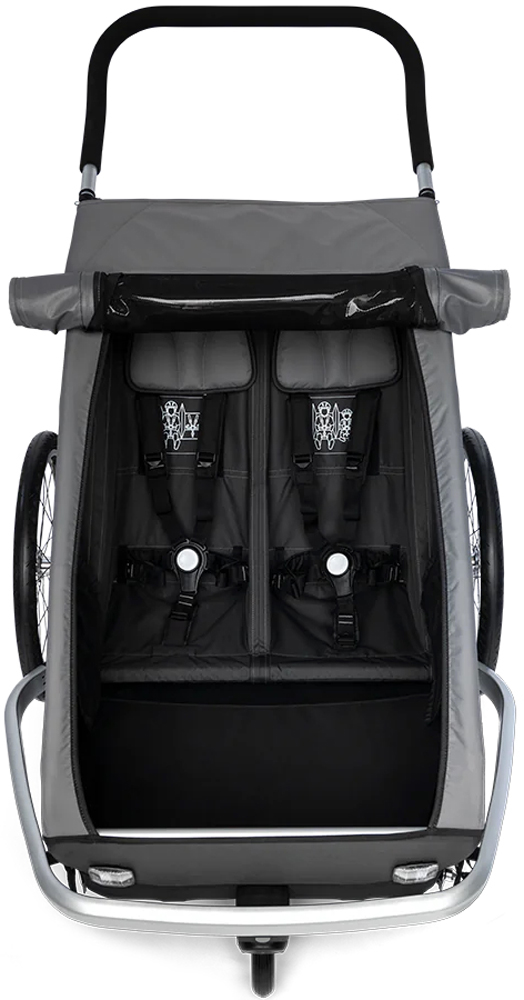 croozer-121001623-20148054-Keeke-2-Kinder-Fahrradanhanger-6 Croozer Keeke 2 Kinder-Fahrradanhänger – Bild 7