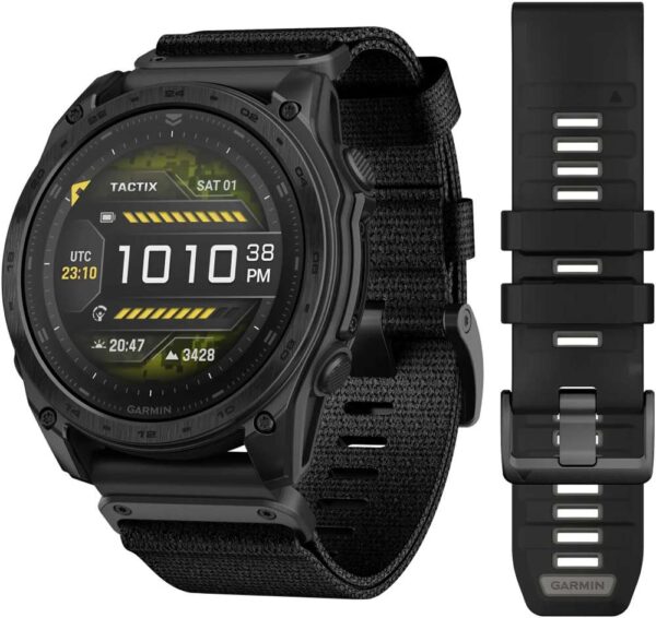 Garmin tactix® 8 - 51 mm AMOLED Sapphire Schwarz Titan DLC Smartwatch
